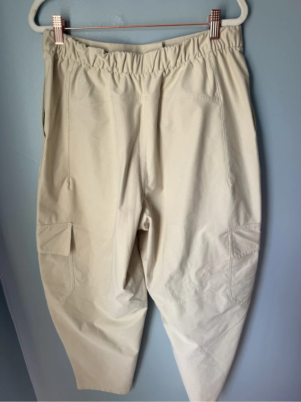 Lululemon Women’s Cream Barrel Leg Pant Size 31